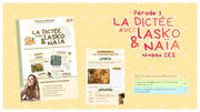 Aperçu La Dictée avec Lasko et Naia Période 1 - La Classe de Clémence x Teetsh