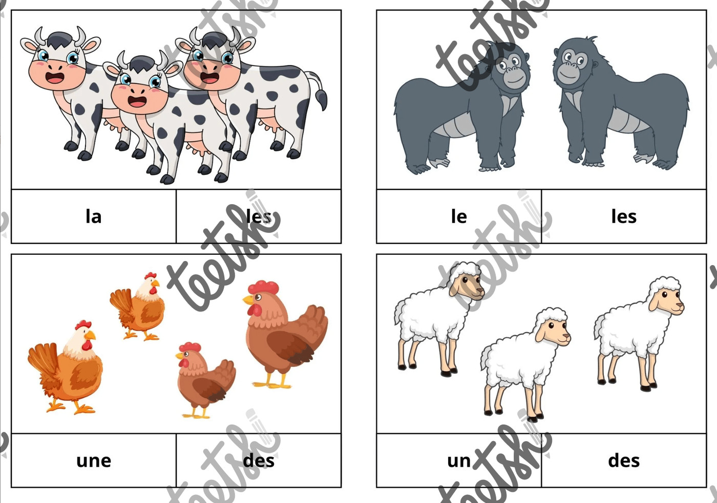 Cartes à pinces singulier pluriel Maitresses Déjantée vignette 4