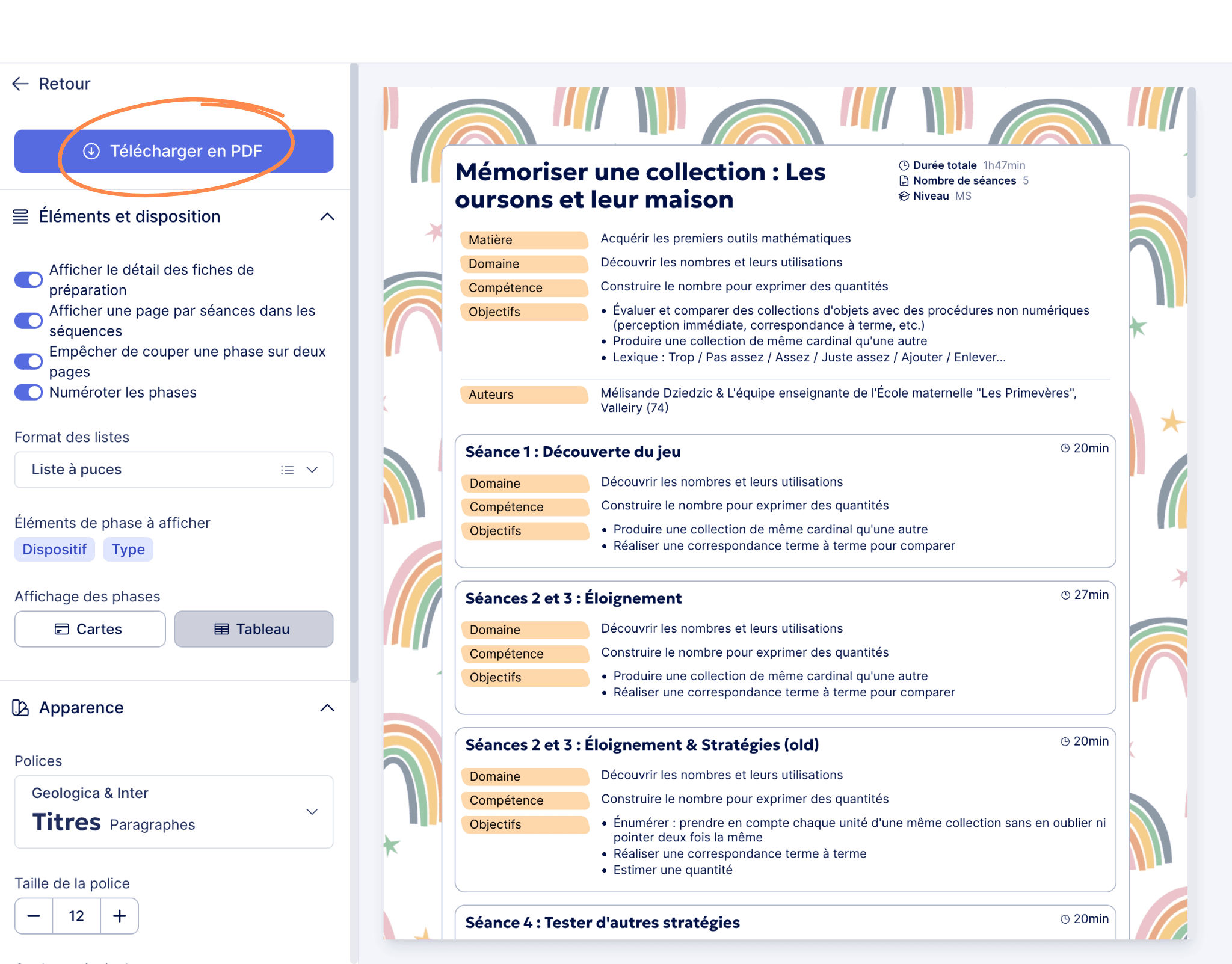 Aperçu Télécharger le PDF pour impression