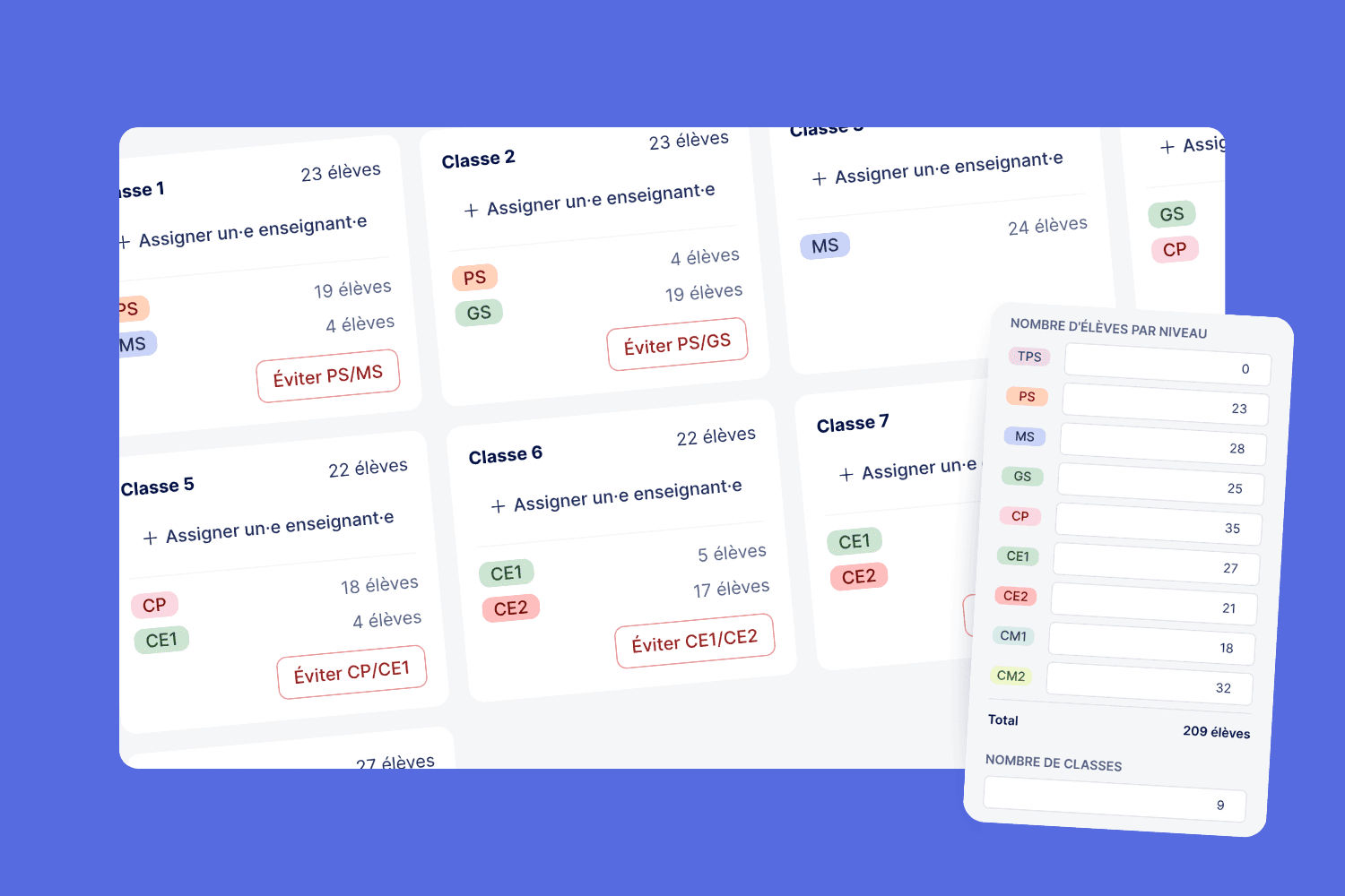 screenshot outil structure d'école