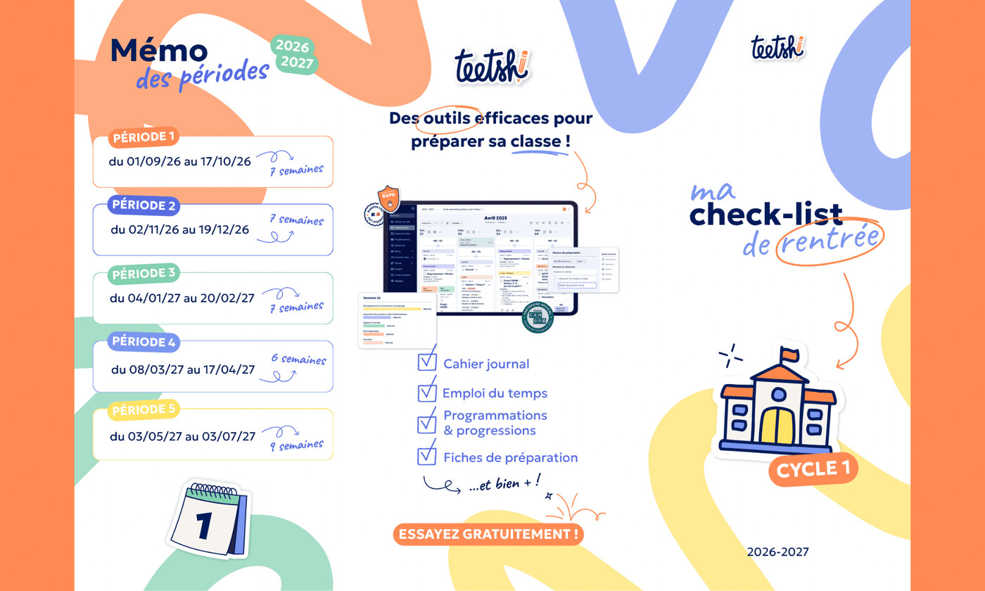 Aperçu Check-list Rentrée Teetsh