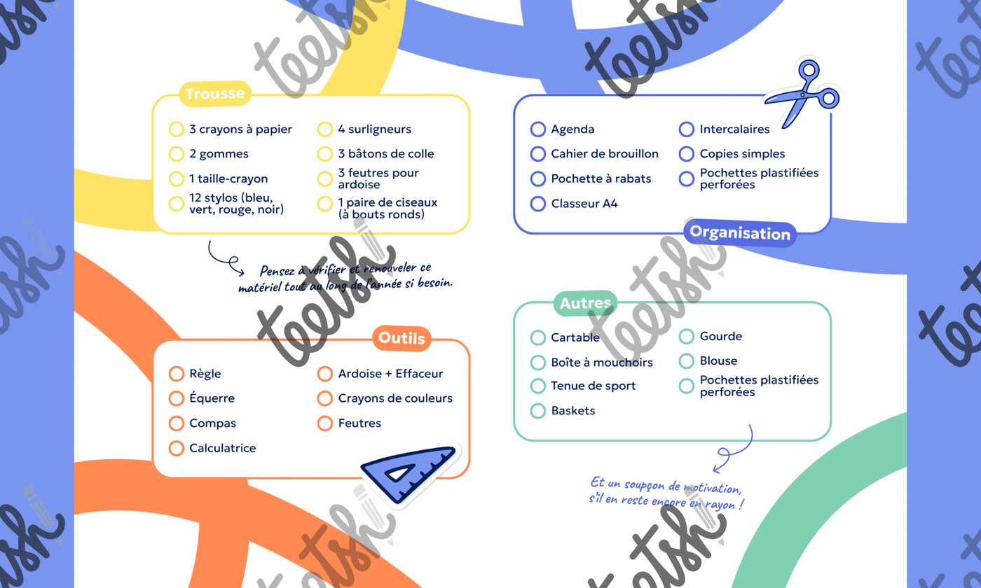 Aperçu Liste fournitures scolaires Teetsh - Visuel 3