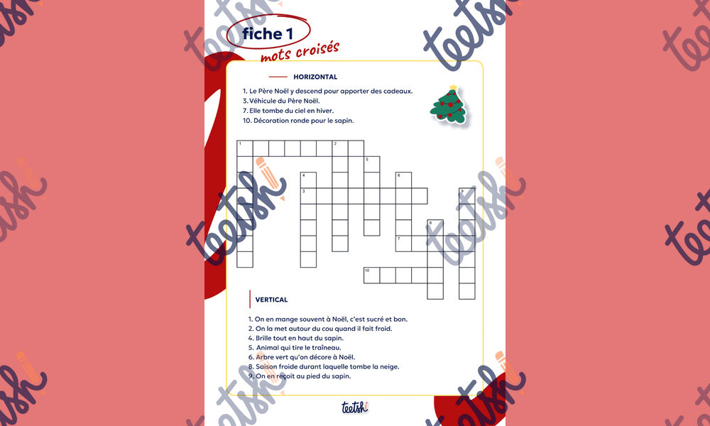 Aperçu Cahier d'autonomie Teetsh CE1 CE2 Période 2 - Fiche 1