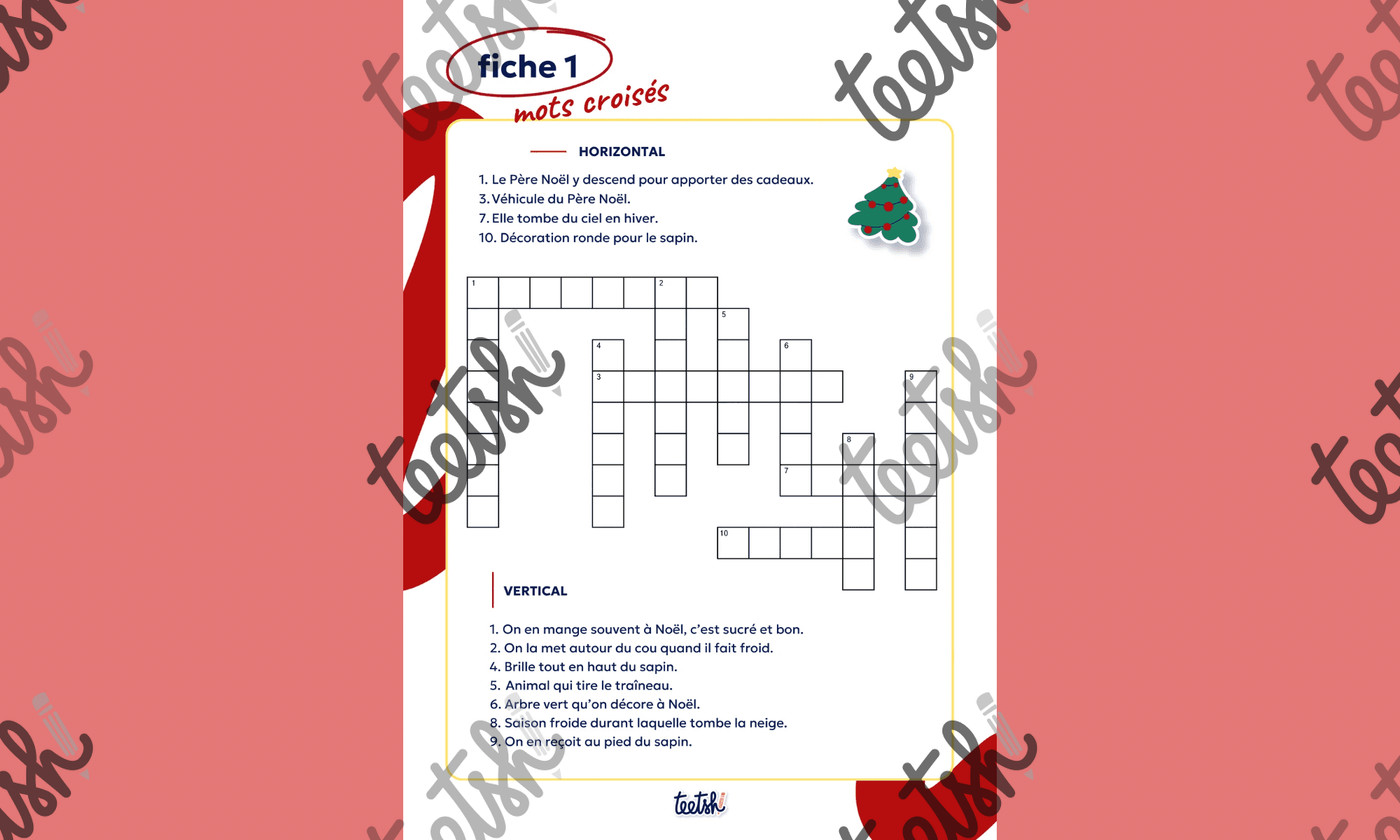 Aperçu Cahier d'autonomie Teetsh CE1 CE2 Période 2 - Fiche 1
