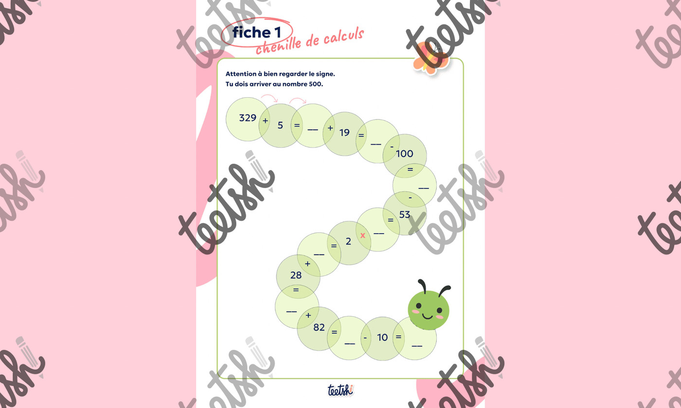 Aperçu Cahier d'autonomie Teetsh CE1 CE2 Période 4