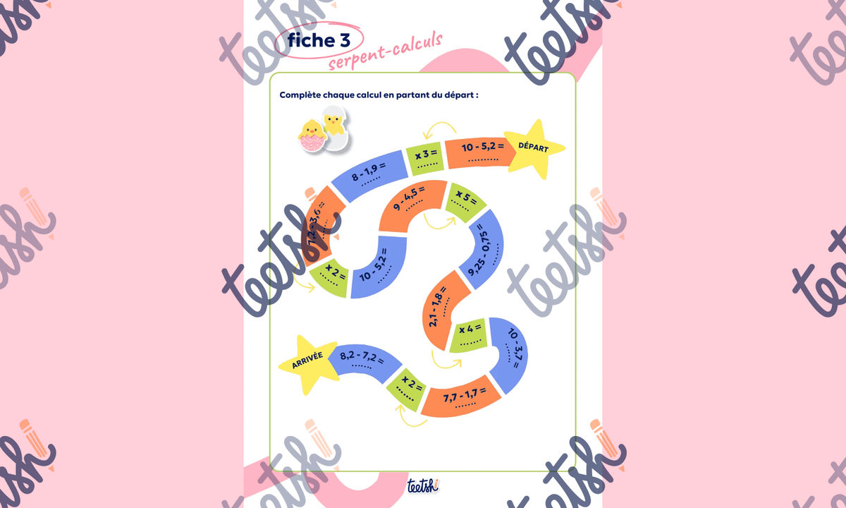 Aperçu Cahier d'autonomie Teetsh CM1 CM2 Période 4