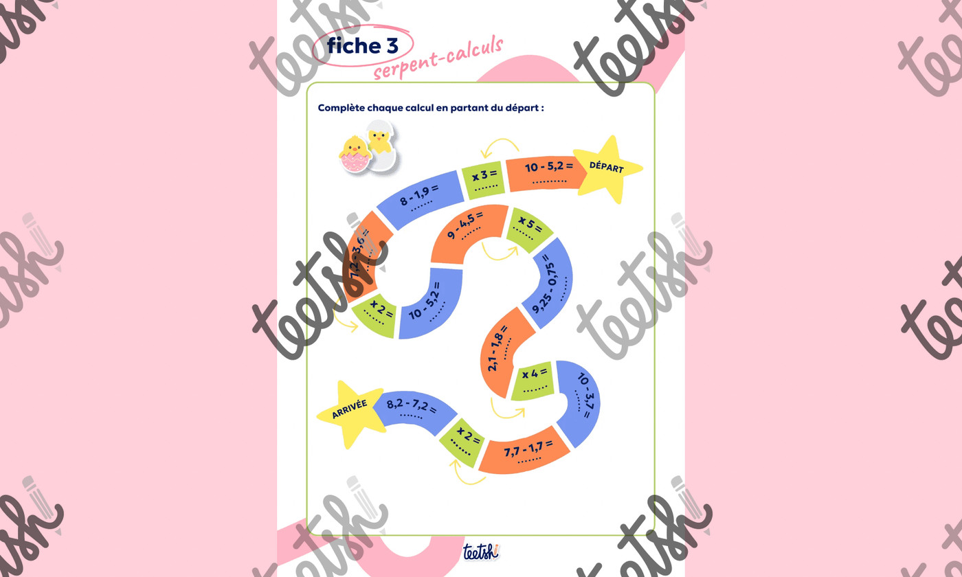 Aperçu Cahier d'autonomie Teetsh CM1 CM2 Période 4