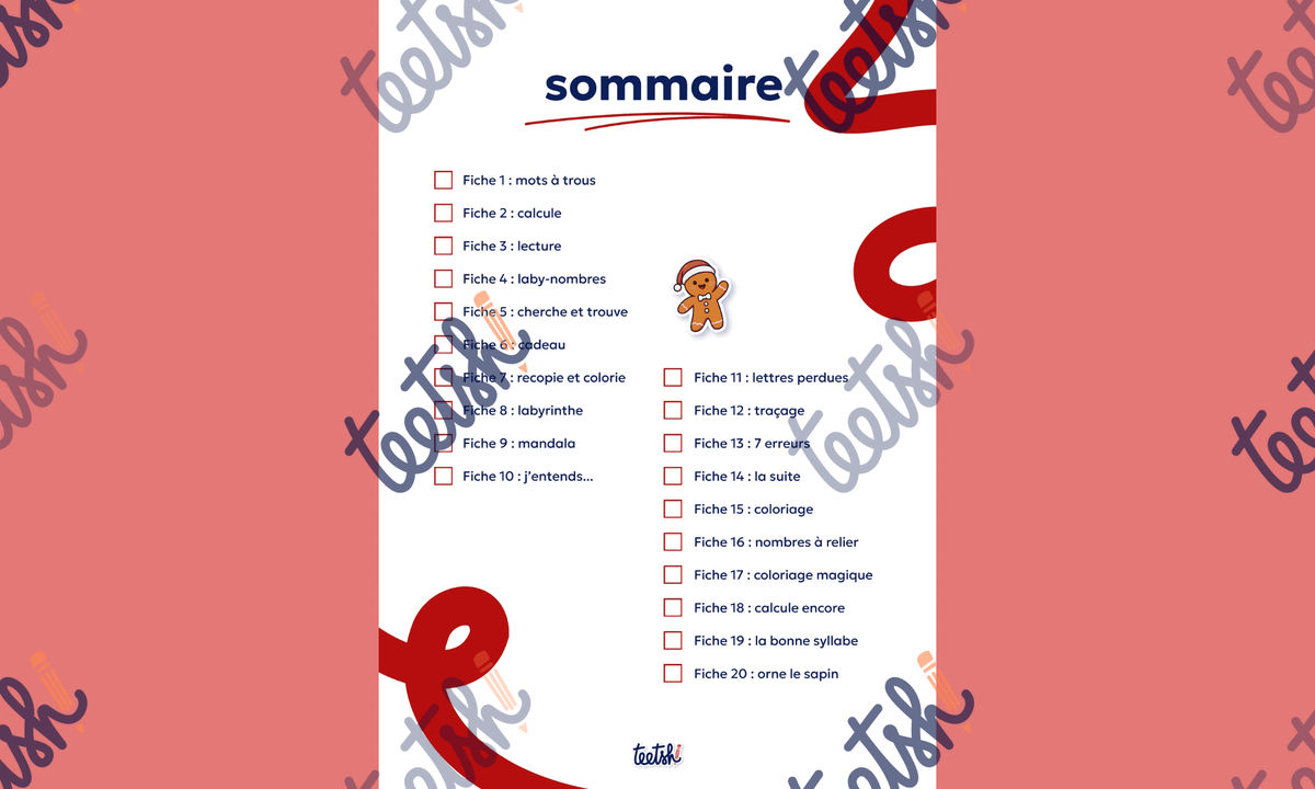 Aperçu Cahier d'autonomie Teetsh CP Période 2