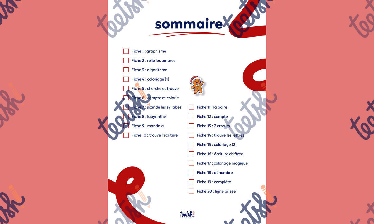 Aperçu Cahier d'autonomie Teetsh MS Période 2