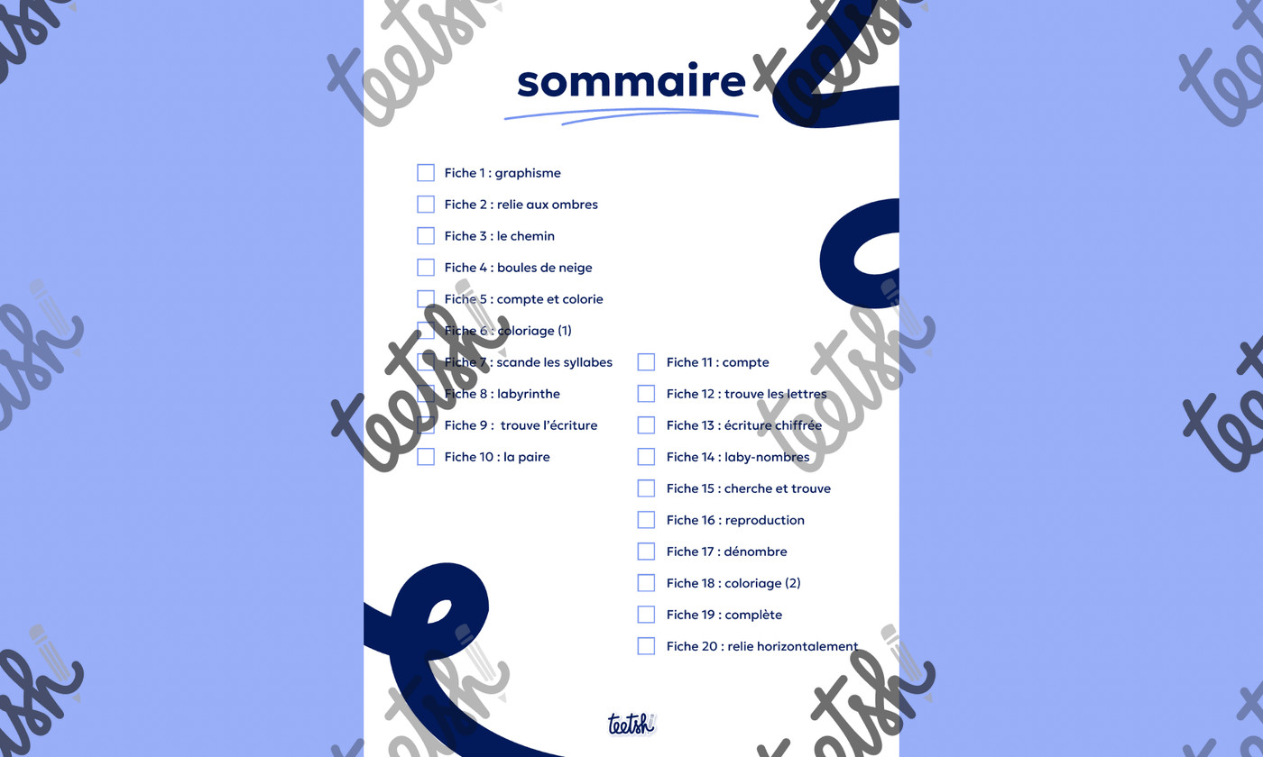 Aperçu Cahier d'autonomie Teetsh MS Période 3