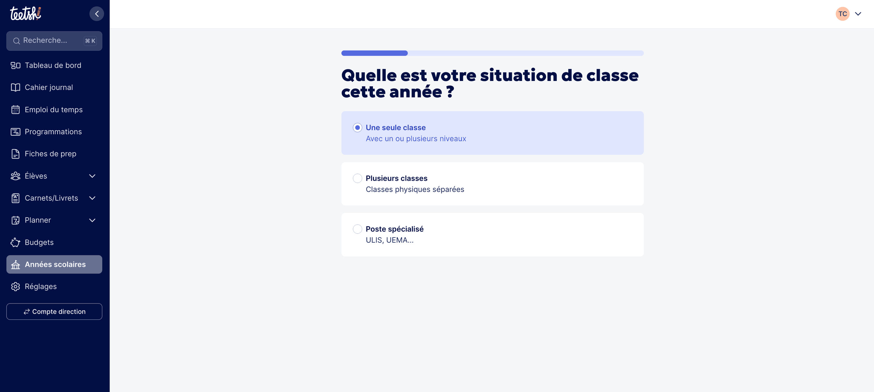 Choix de la situation de classe