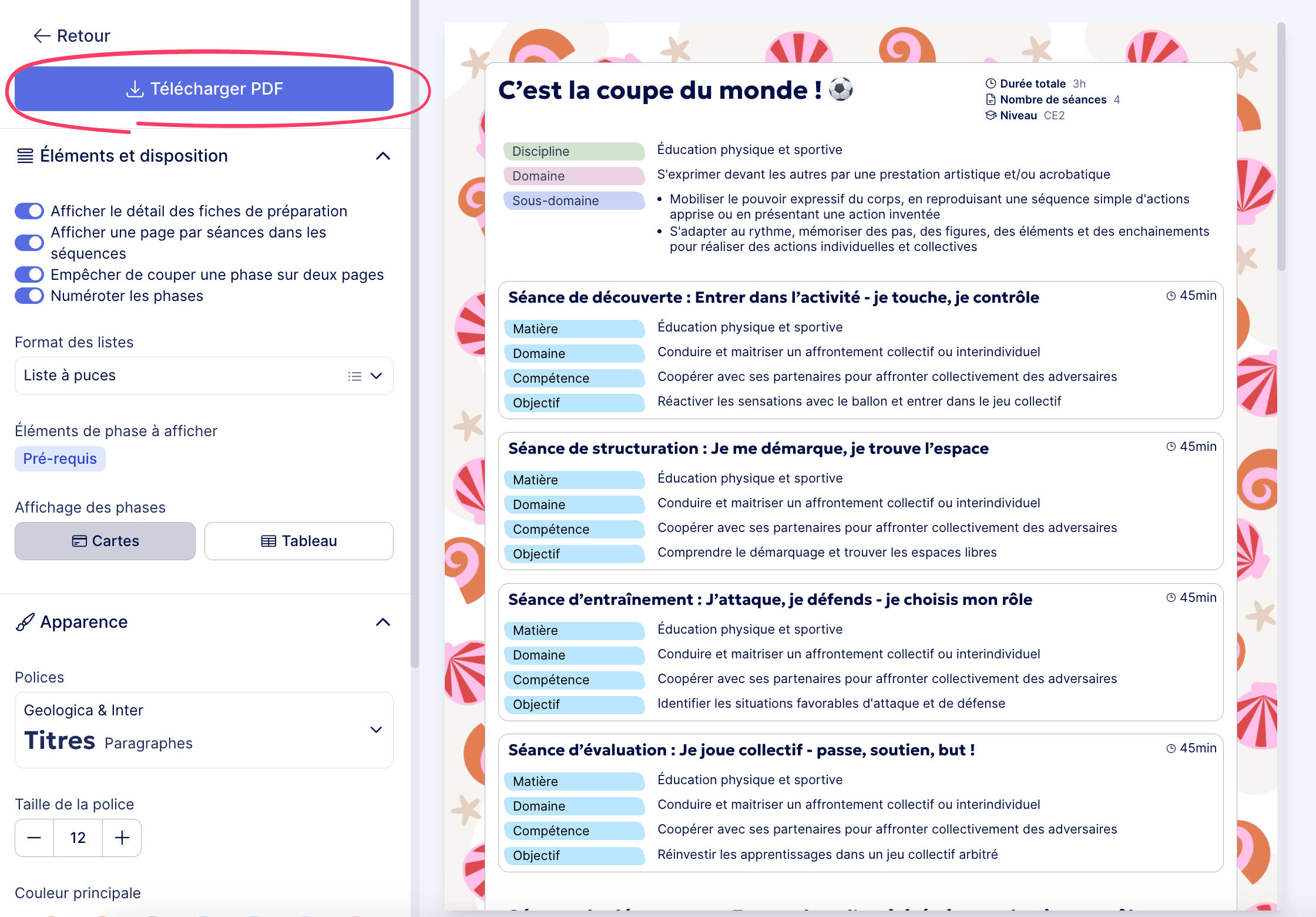 Télécharger le PDF pour impression