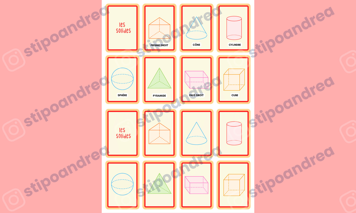 Flashcards maths • Cycle 2 & 3 🃏