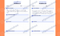 Aperçu problèmes maths à imprimer CE2