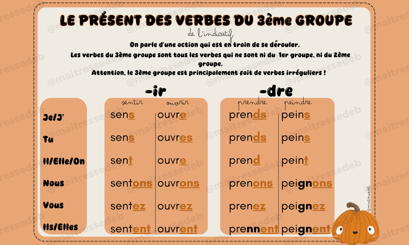 Aperçu affichages conjugaison Maitresse Deb Vignette 9
