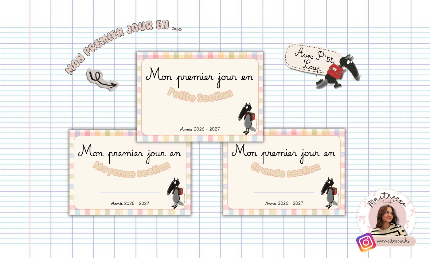 Affiches premier jour en Maitresse Deb vignette 1