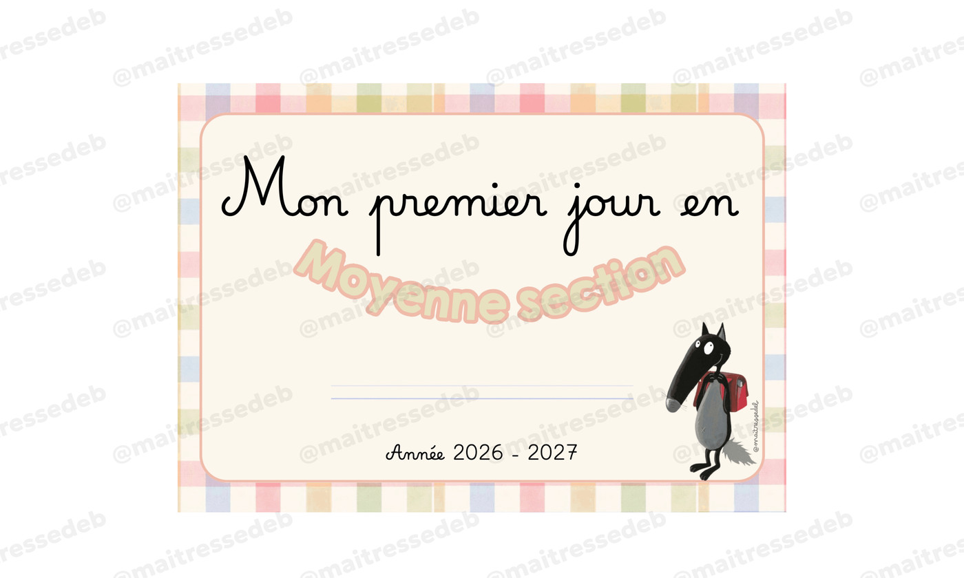 Affiches premier jour en Maitresse Deb vignette 3