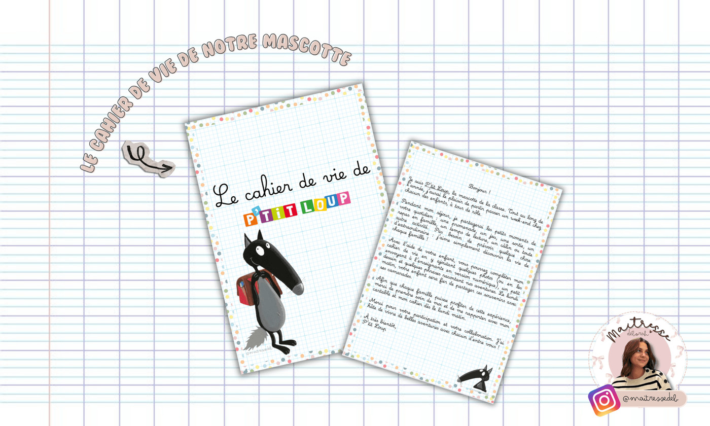 Aperçu Cahier de vie Maitresse Deb Vignette 1