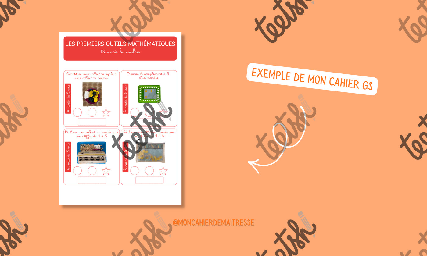Cahier suivi apprentissage GS moncahierdemaitresse