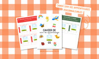 Cahier suivi apprentissage GS moncahierdemaitresse