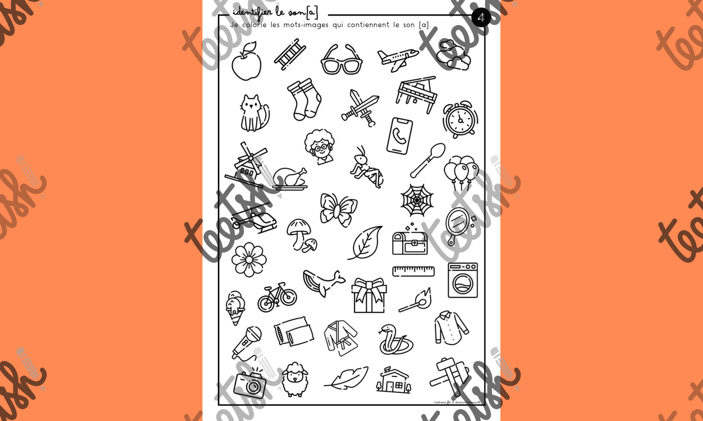 Aperçu Carnet des sons Teetsh x Maitresse Flo et Dessine moi une école 4