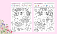 Aperçu Coloriage codés rentrée Maitresse Romy Vignette 3