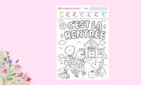 Aperçu Coloriage codés rentrée Maitresse Romy Vignette 5