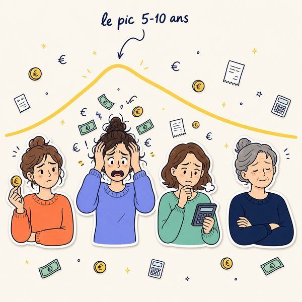 Le pic d'insatisfaction salariale en milieu de carrière — illustration