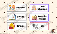 Etiquettes programmes cycle 2 Cam et sa classe Vignette 2