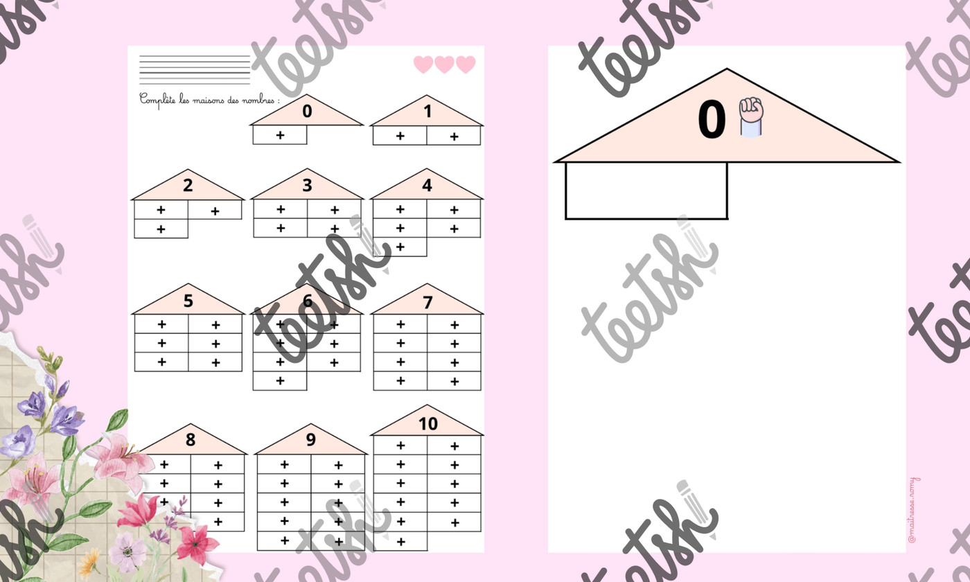 Fiches nombres Maitresse Romy Vignette 3