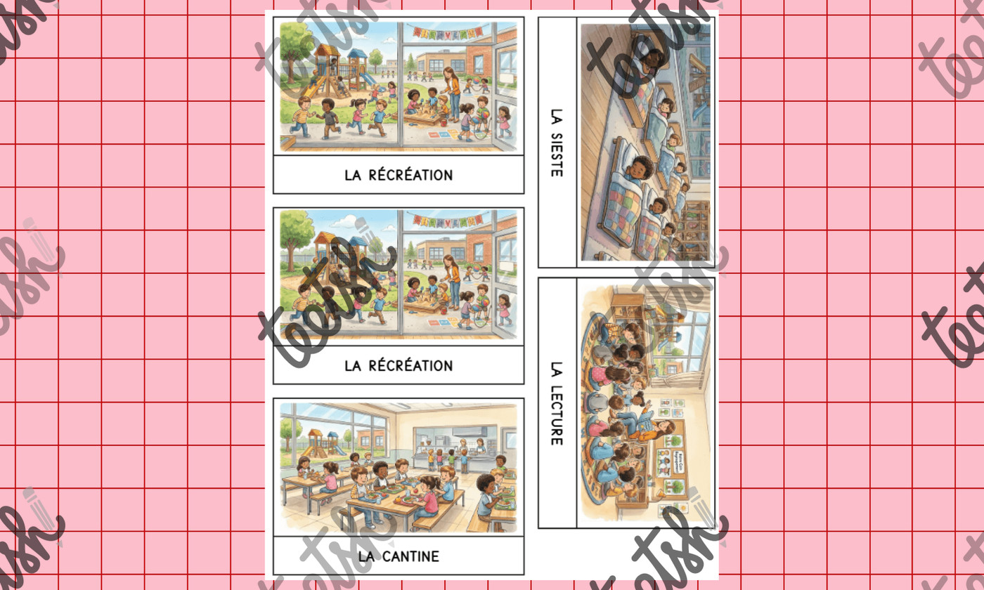 Aperçu Frise journaliere Dessine moi une ecole Vignette 3