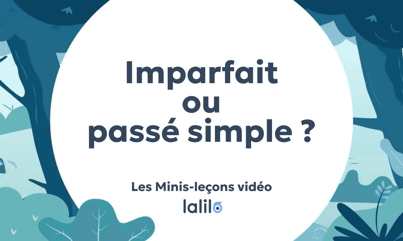 Aperçu Imparfait ou passé simple · Lalilo - Image 1