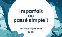 Aperçu Imparfait ou passé simple · Lalilo - Image 1