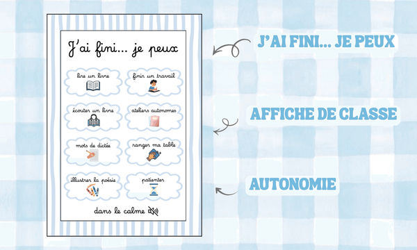 J'ai fini je peux Maitresse Alizé