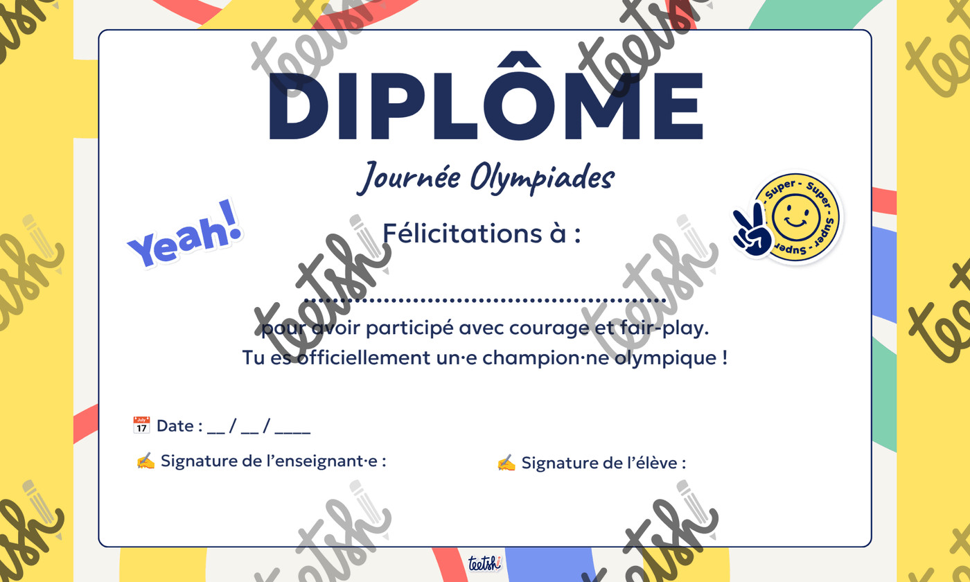Aperçu Journée Olympiades Cycle 2 et 3 - Visuel 4 - Teetsh