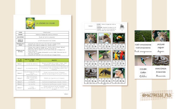 Aperçu La légende du colibri Maitresse Flo Visuel 1