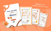 Aperçu Livret mots mêlés Automne Cycles 2 et 3 Teetsh