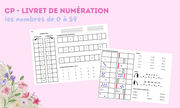 Livret numération CP Maitresse Romy Vignette 1