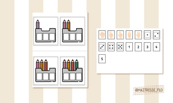 Aperçu pochettes crayons Maitresse Flo Visuel 1