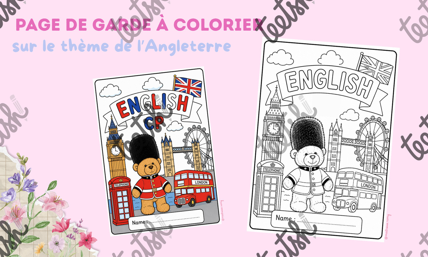 Page de garde anglais Maitresse Romy Vignette1