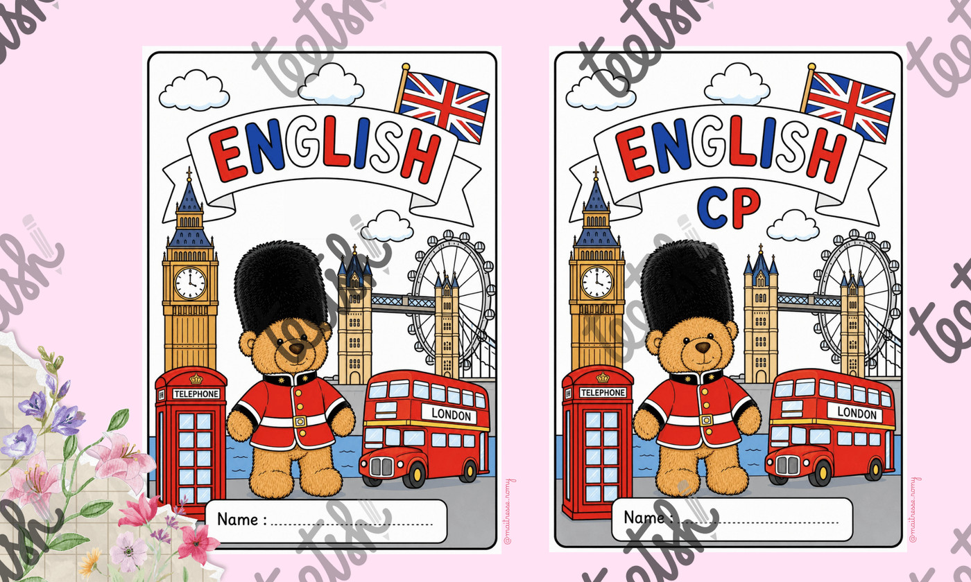 Page de garde anglais Maitresse Romy Vignette2
