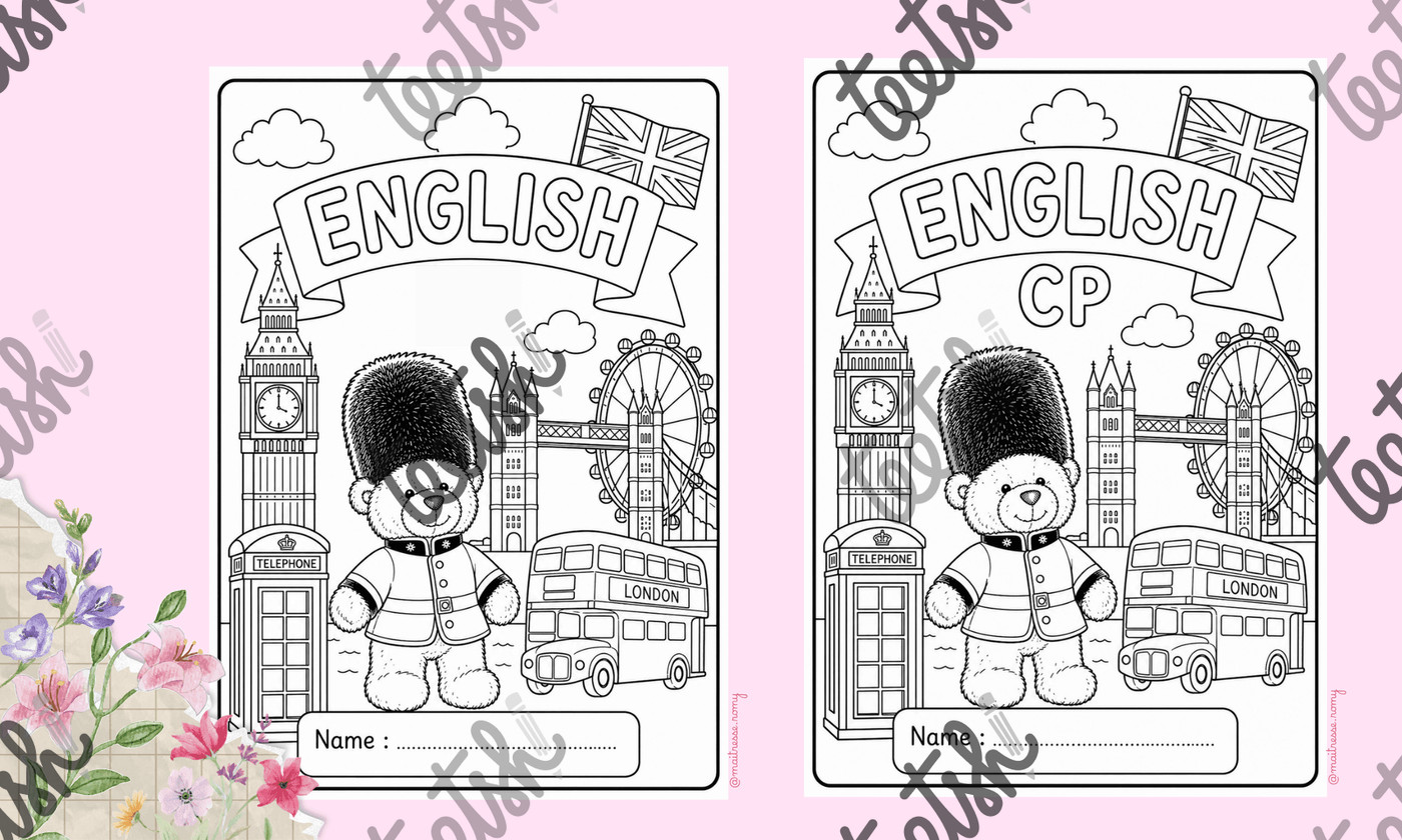 Page de garde anglais Maitresse Romy Vignette3