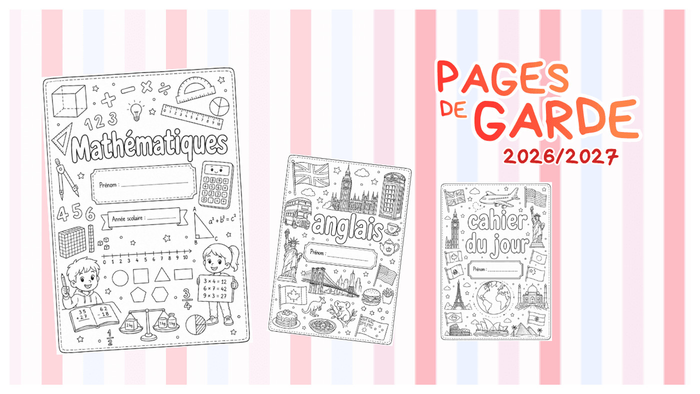 Aperçu Pages de garde - La Classe de Clémence - Teetsh