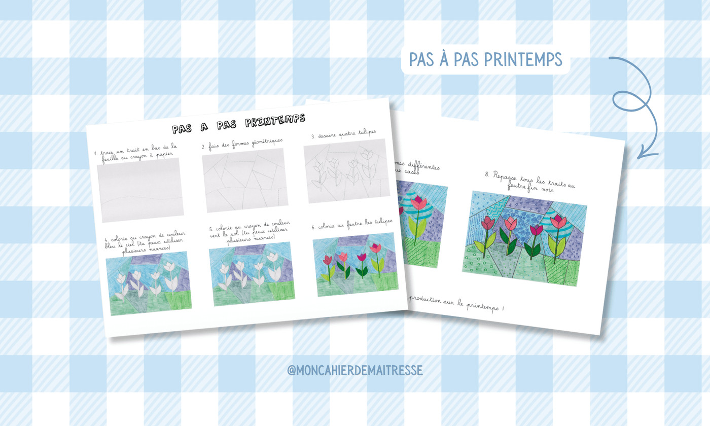Aperçu Pas à pas printemps cycle 2 et cycle 3
