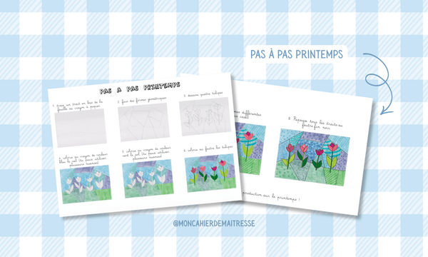 Aperçu Pas à pas printemps cycle 2 et cycle 3 2
