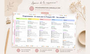 Aperçu Programmation annuelle En route vers le français CM1 - Madame Maitresse - Teetsh