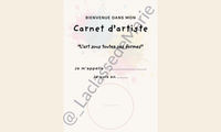 Livret artiste Projet art La classe de Marie Vignette1