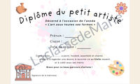 Projet art - Diplôme artiste La classe de Marie