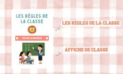 Règles de classe Maitresse Alizé