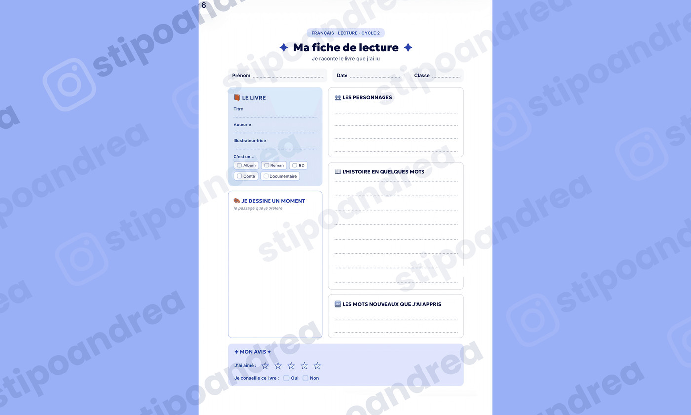 Kit de grilles d'autoévaluation • Cycle 2 & 3 🎯